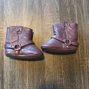 Baby Girls SZ 2 Frye Leather Riding Boots